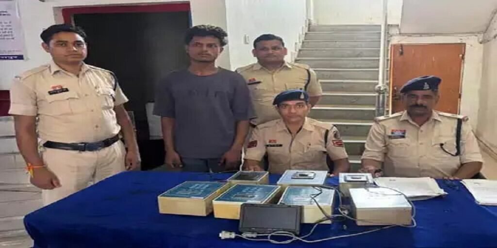CG: प्लांट से 6 लाख का सामान चुराया, शातिर पड़ोसी राज्य से गिरफ्तार