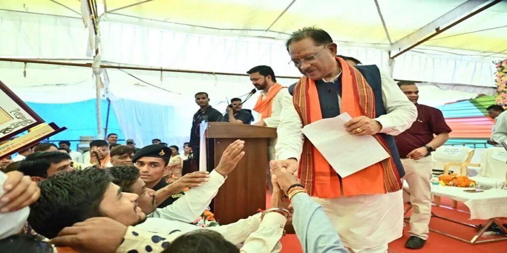 CM साय ने पिपरिया में भाजपा के नवीन जिला कार्यालय का किया लोकार्पण