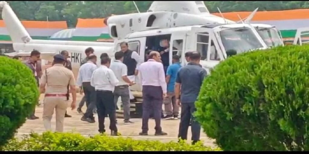 Breaking News : उड़ान भरने से पहले ही CM साय के हेलीकॉप्टर में आई तकनीकी खराबी