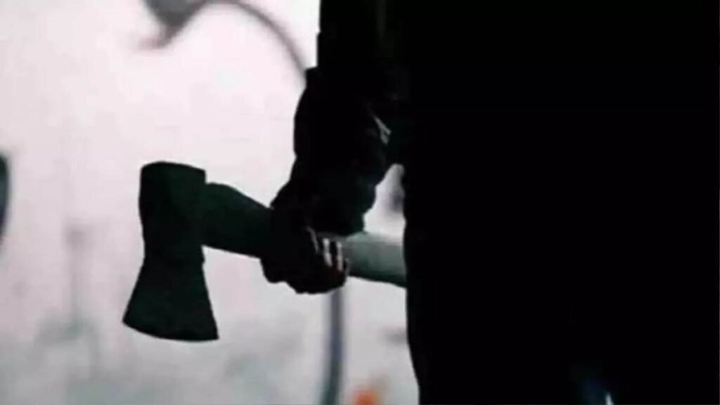 गाली देने वाले पड़ोसी की हत्या, कुल्हाड़ी से युवक ने किया वार