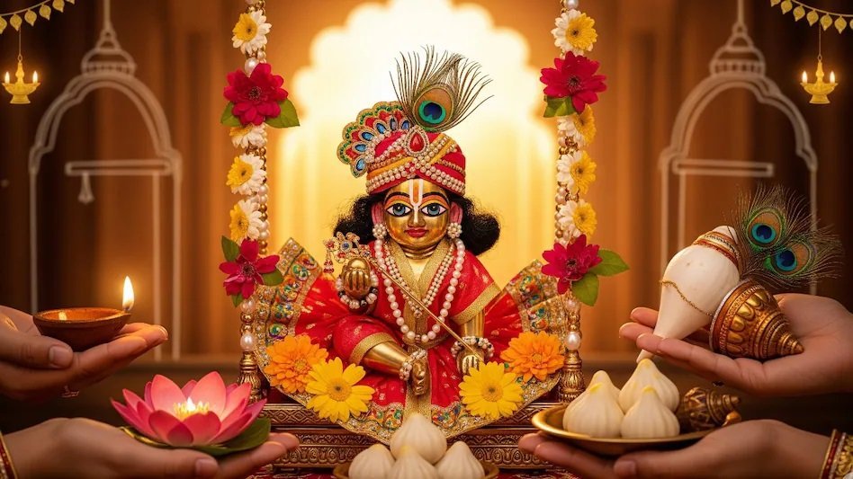 श्रीकृष्ण जन्माष्टमी 2025: जानें शुभ मुहूर्त, पूजा विधि और आवश्यक सामग्री